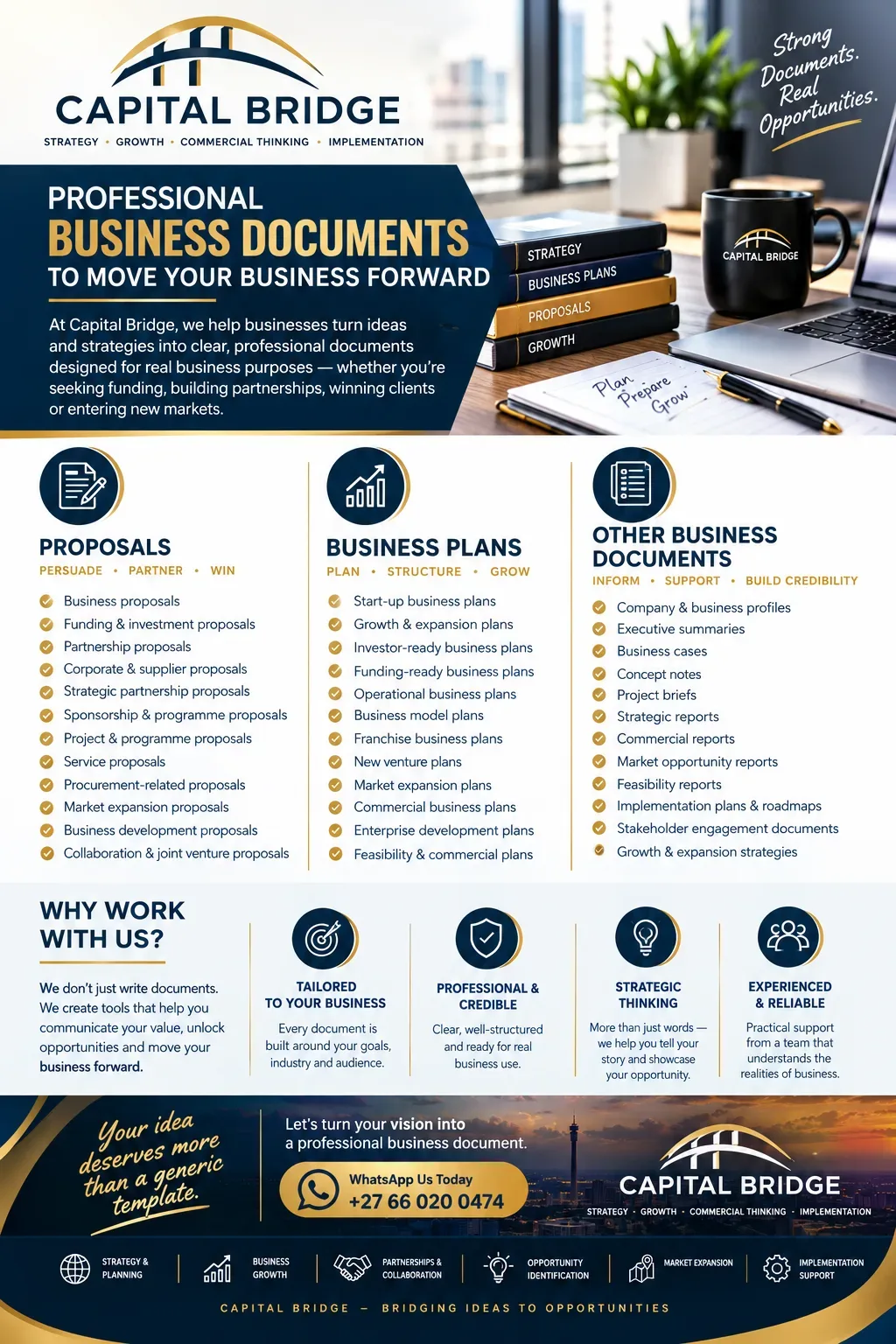 Capital Bridge, Business Consultant in Soweto, Johannesburg